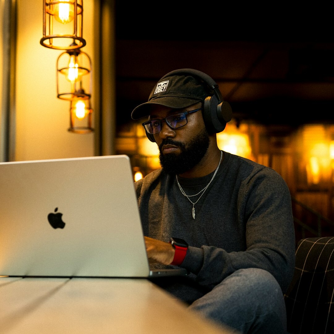 Professional male audio engineer instructor