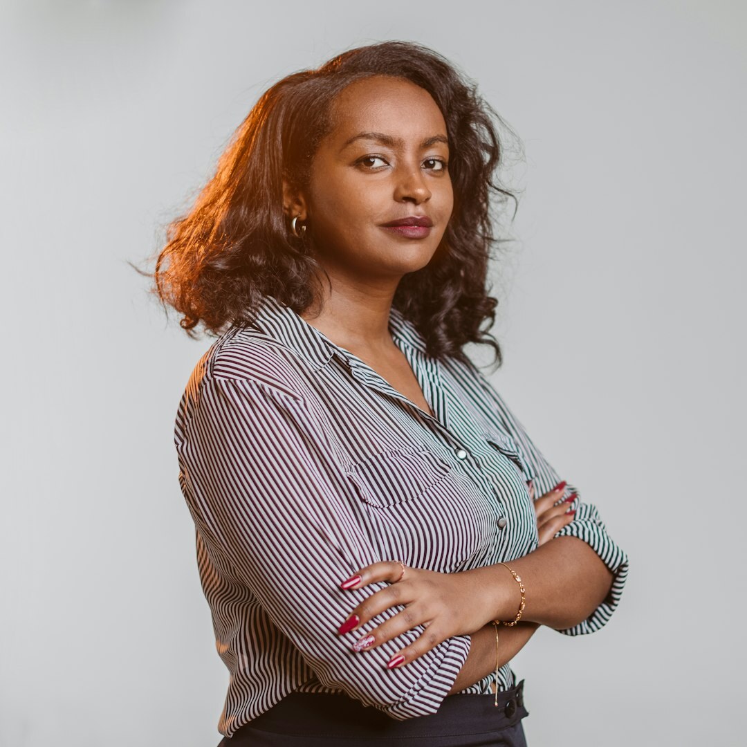 Professional female broadcast engineer instructor